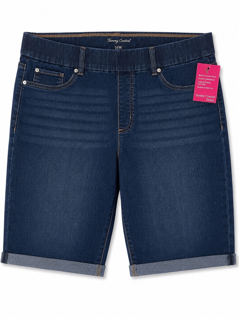 *NWT* Kim Rogers Denim Bermuda Shorts - Size 12